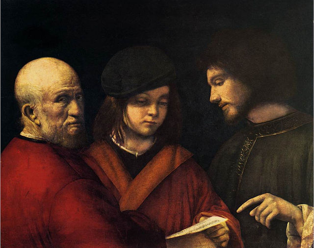 Le 'Tre età dell'uomo' di Giorgione