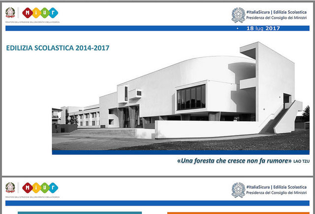 Edilizia Scolastica 2014- 2018